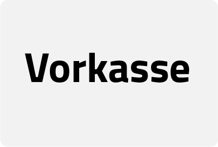 Vorkasse